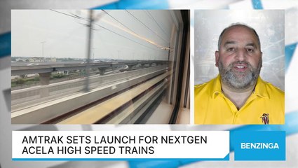 Amtrak Sets Launch For NextGen Acela High Speed Trains