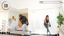 30 Minute Full Body Dumbbell HIIT Workout [ADVANCED  Low Impact]