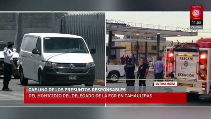 Cae presunto implicado en asesinato de delegado de la FGR en Tamaulipas