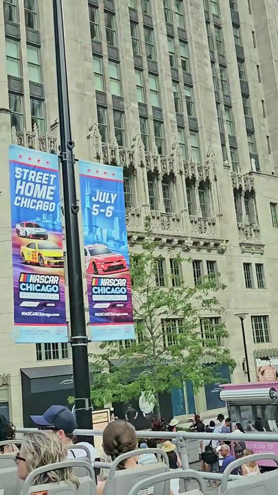 Chicago en bus touristique 5 Juillet 2025