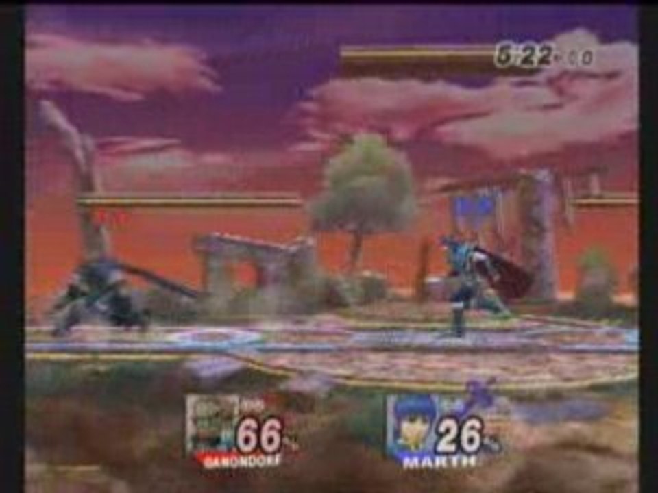 Brawl SN3S (Ganon) Vs ROB59 (Marth)