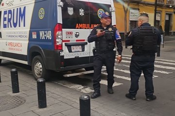 Hombre resulta gravemente herido por resistirse a asalto en Centro Histórico de CDMX