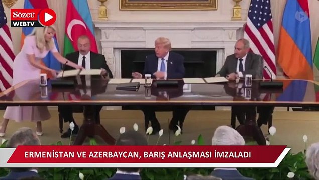 Ermenistan ve Azerbaycan, ABD'nin arabuluculuğunda barış anlaşması imzaladı