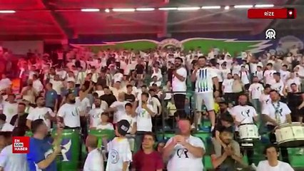 Çaykur Rizespor taraftarıyla buluştu