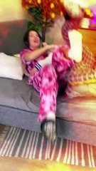 Her Reaction to This Slippers Prank Was PRICELESS! 😂 #prank #slippers #funny