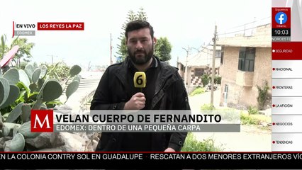 En una carpa improvisada velan a Fernandito en Los Reyes La Paz