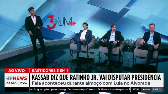 Eleições 2026: Kassab diz que Ratinho Jr. vai disputar a Presidência