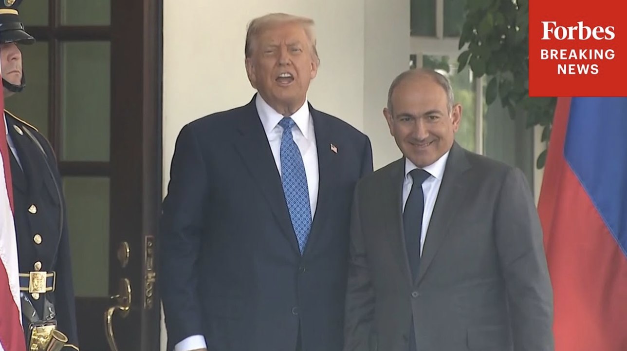 President Trump Welcomes Armenian Prime Minister Nikol Pashinyan To The White House