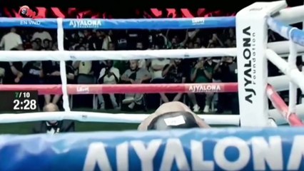 TRIUNFO DE ALBERT RAMÍREZ POR LA VIA DEL TKO