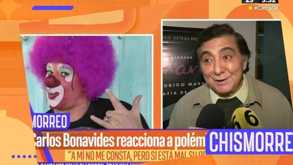 Carlos Bonavides reacciona a polémica con Platanito