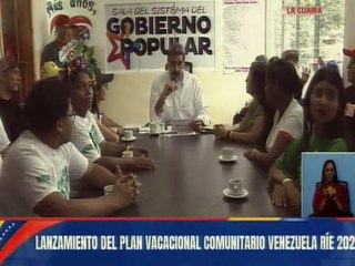 Presidente Maduro agradeció a la unión cívico-militar-policial por la recuperación del estado Mérida