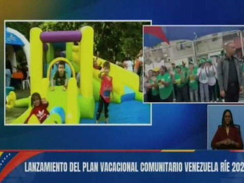 Autoridades del estado Sucre dan inicio al Plan Vacacional Comunitario Venezuela Ríe 2025