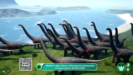 Mistério: algo dizimou dinossauros pescoçudos no atual interior de São Paulo