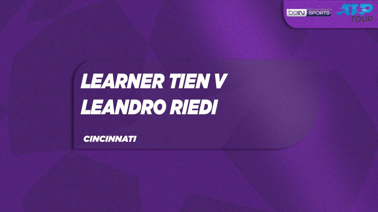 L. Tien vs. L. Riedi Match Highlights Cincinnati August 08, 2025 ...