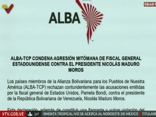 ALBA-TCP condena la agresión criminal de los EE.UU. contra el presidente Maduro