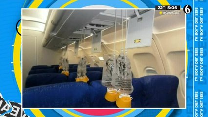 ¿Cómo funcionan las máscaras de oxígeno del avión?