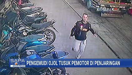 Saling Bersenggolan di Jalan, Pengemudi Ojol Tusuk Pemotor | SAPA PAGI