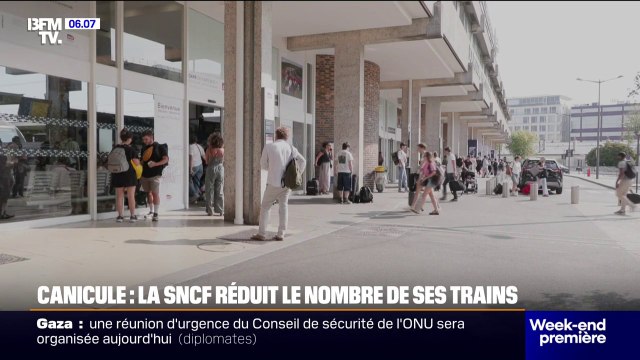 Canicule: la SNCF supprime des trajets par crainte de pannes de climatisation sur ses vieux trains