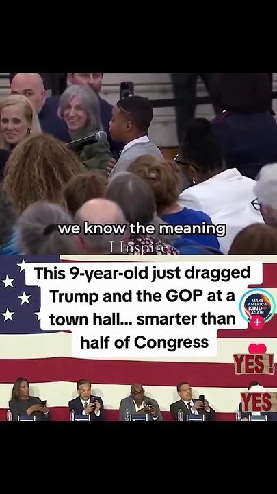 9 Year Old Speaks