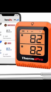 ThermoPro 650 ft Wireless Meat Thermometer Digital for Grilling