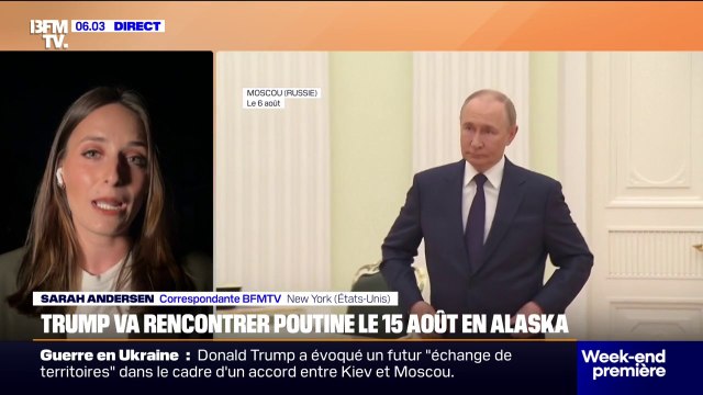 Guerre en Ukraine: Donald Trump annonce qu'il rencontrera Vladimir Poutine le 15 août en Alaska