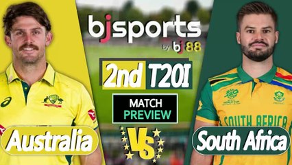 South Africa vs Australia | AUS vs SA 2nd T20I Match Preview |