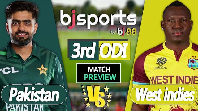 Pakistan vs West Indies | PAK vs WI 3rd ODI Match Preview |
