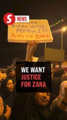 Thousands rally in Sandakan, Tawau demanding justice for Zara