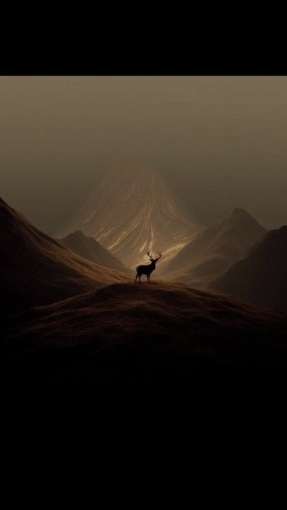Deer silhouette
