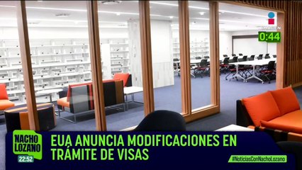 EUA anuncia modificaciones en trámite de visas