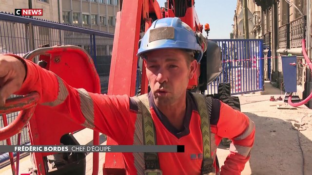 Alerte canicule sur la France : A Bordeaux, les horaires des ouvriers sont aménagés pour faire face à la chaleur
