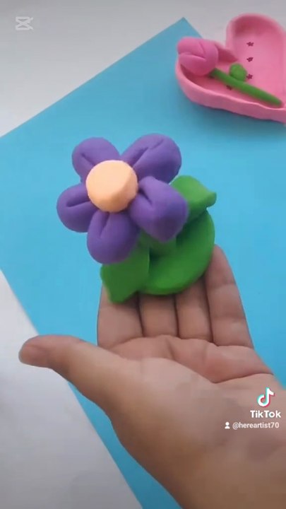 Super Clay flower 🌹🌹