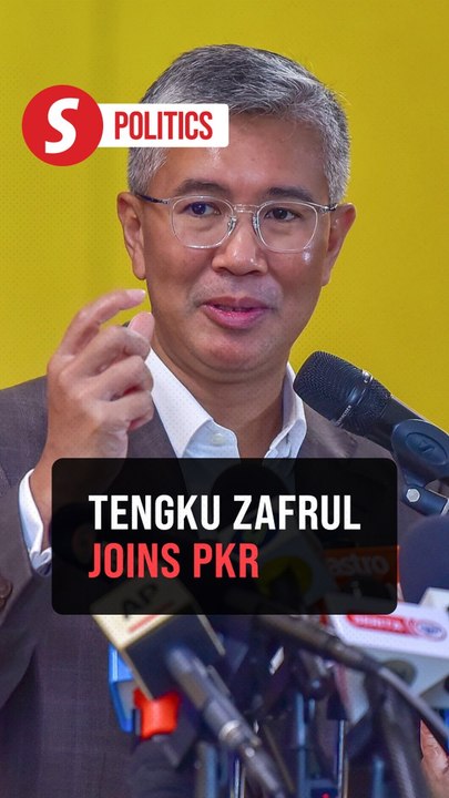 Tengku Zafrul now a full-fledged PKR member