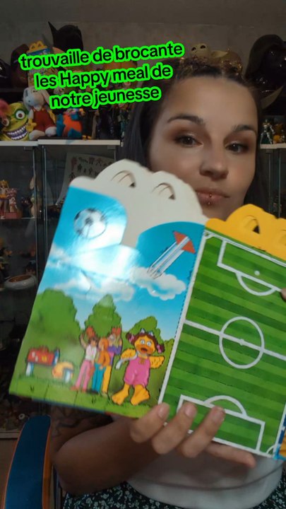 j'ai retrouvé des Happy meal de notre jeunesse