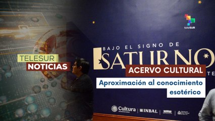 En México se presenta la exposición: "Bajo el signo de Saturno"
