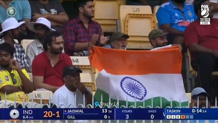 Yashasvi Jaiswal 56(118) vs Bangladesh at tricky Cheapuk pitch while going 3 down within 20 runs