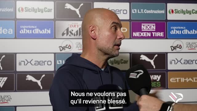 Man. City - Guardiola : Rodri va mieux