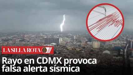 Potente rayo en Miguel Hidalgo sacude la ciudad y  activa sismógrafo