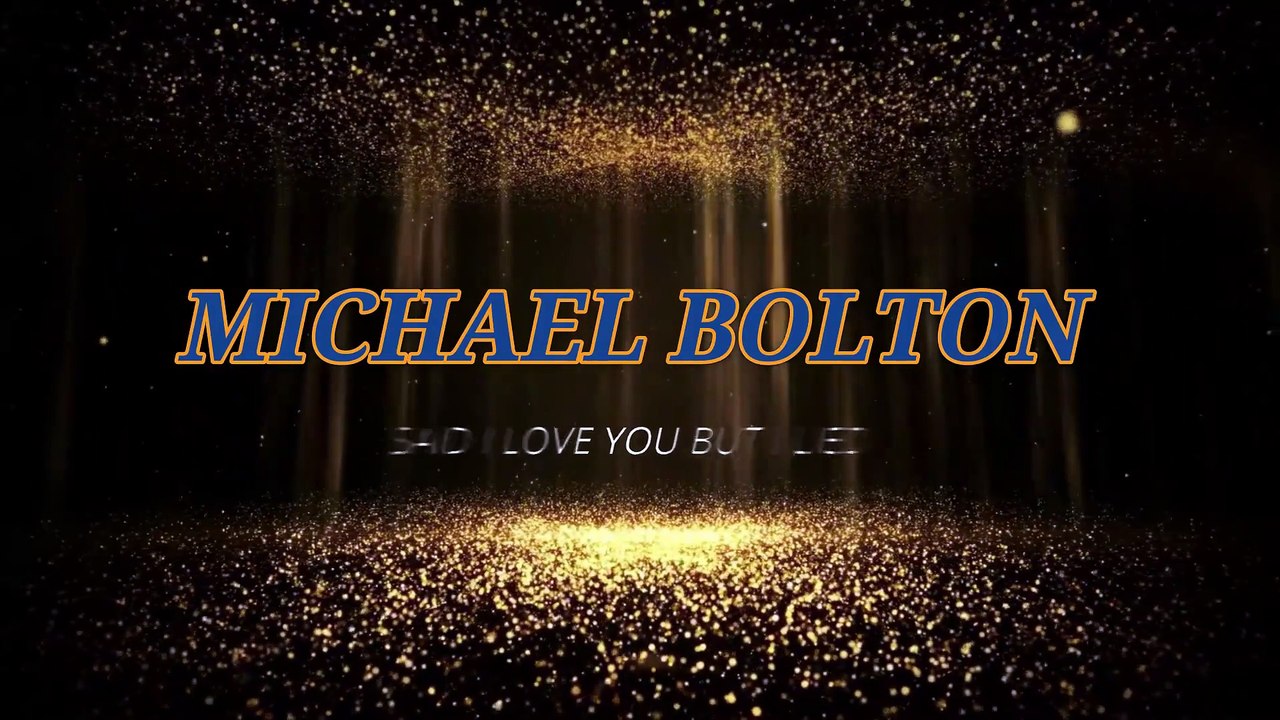 Michael Bolton - Said i loved you but i lied (KARAOKE)