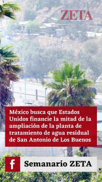 Playas contaminadas de BC: planta San Antonio, insuficiente.