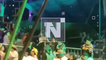 “¡Por exceso de peso!” Una gradería colapsó durante la entrada de Urkupiña