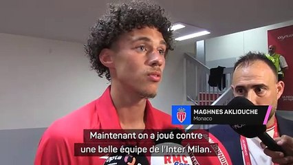 Akliouche : “Content d’avoir rajouter à mon jeu d’être décisif”