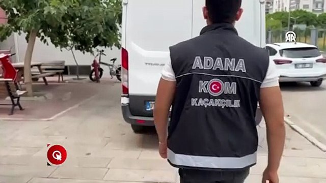 Adana'da 2 milyon 800 bin kaçak makaron ele geçirildi