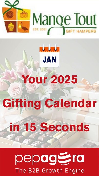 Your 2025 Gifting Calendar in 15 Seconds