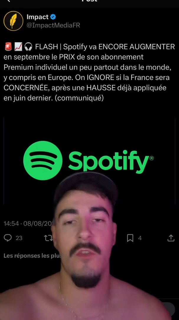 ⁣Spotify stop …