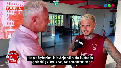 Mauro Icardi: 'Artık iyileştim takımla antrenman yapıyorum'