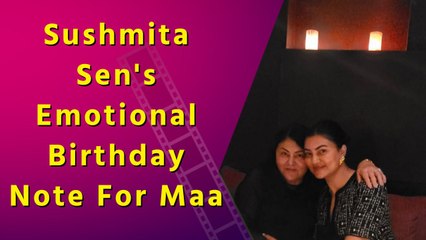 Sushmita Sen wishes ‘rockstar’ mother on b’day: My hero forever 