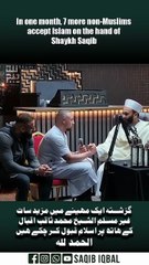 7 more Non-Muslims Accept Islam _ with Shaykh Saqib Iqbal