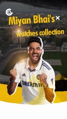 Explore Mohammed Siraj’s impressive watch collection that defines his style.