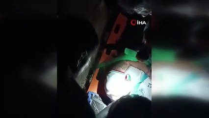 Elazığ’da istinat duvarından düşen kişi ağır yaralandı